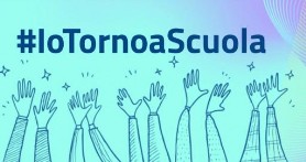 #iotornoascuola logo io torno a scuola
