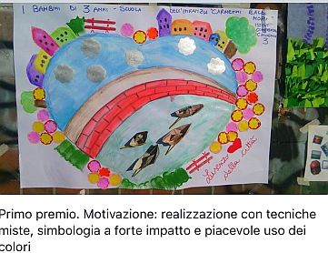 primo premio Il lavoro premiato Sezione A 3 anni