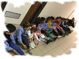 lezione spaziale Gli alunni
