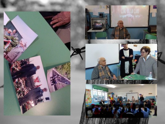 collage Collage di foto con Arduino Nali sopravvissuto a Mauthausen