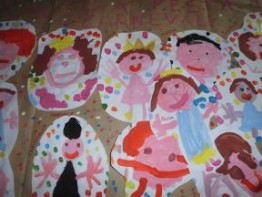 maschere I disegni dei bambini