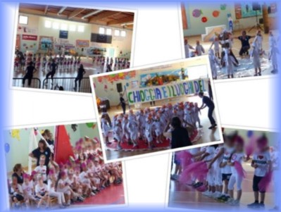 collage Alcuni momenti della festa