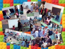 collage Alcuni momenti della mattinata