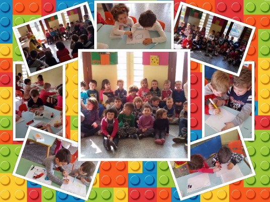 fotocollage Alcuni momenti delle attività con i bimbi