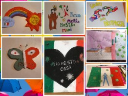 collage-BEolivi collage dei disegni corso B ed E Olivi