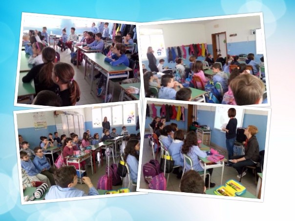 collage emergency I bambini incontrano i volontari