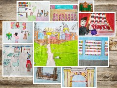 CodyTrip i disegni dei bambini collage