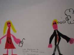 disegno la regina e il signore