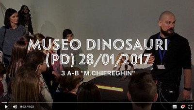 video backstage gita dinosauri