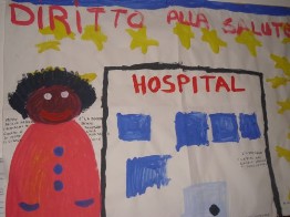 diritto salute sezione B L'infermiera Penny illustra ad Alice il Diritto alla Salute