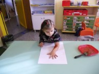 le impronte disegno l'albero