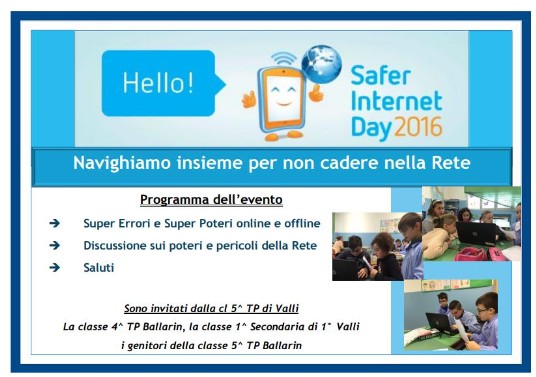 Programma dell'internet day