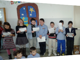 natale2013 il coro della classe 5 band