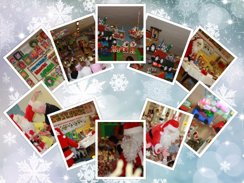collage natale Baldomorin Collage di foto della festa di Natale
