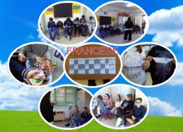 collage laboratorio francese collage