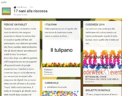 Collegamento a Padlet