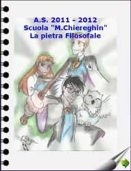 Copertina del libro prodotto dagli alunni