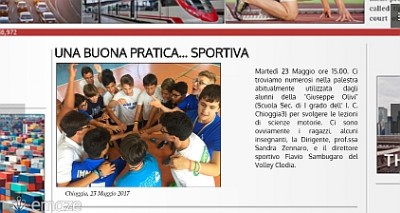 Foto della premiazione