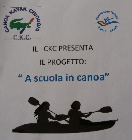 Progetto a scuola in canoa logo