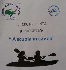 progetto canoa Progetto a scuola in canoa logo