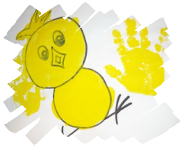 pulcini disegno di un pulcino giallo