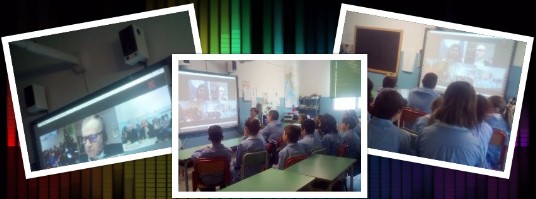 Alcuni momenti della videoconferenza