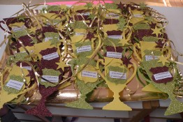 15 febbraio le coppe premio glitterate