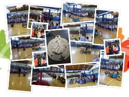 Sport evento valli Collage dell'incontro con Alex Tiozzo