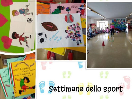 settimana dello sport Collage di foto
