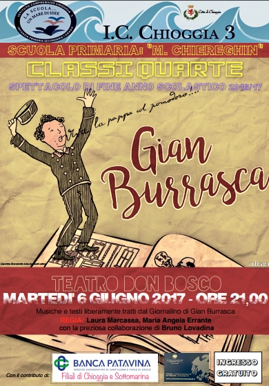 Locandina spettacolo Giamburrasca