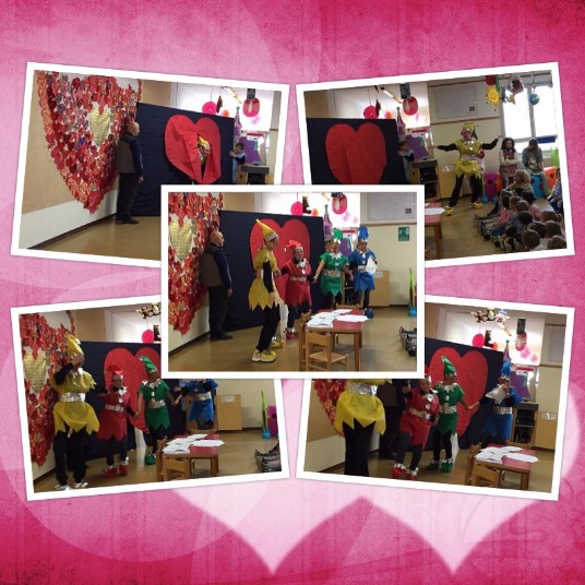 le maestre presentano le emozioni, collage